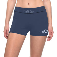 Load image into Gallery viewer, Loves The Ocean All Over Print Shorts / Leggings