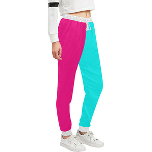 Loves The Ocean Pink Mint Casual Sweatpants