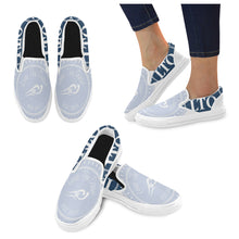 Load image into Gallery viewer, Loves The Ocean Navy LB Slip-on Canvas Women&#39;s Shoes