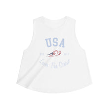 Load image into Gallery viewer, Loves The Ocean USA Limited Edition Women&#39;s Crop top