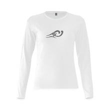 Load image into Gallery viewer, Loves The Ocean White Darkgrey Classic Long-Sleeve T- Shirt