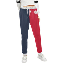 Load image into Gallery viewer, Loves The Ocean Red Navy Unisex Casual Sweatpants