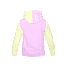 Load image into Gallery viewer, Loves The Ocean Lilac Yellow Youth All Over Print Hoodie