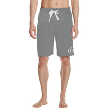 Load image into Gallery viewer, Loves The Ocean Grey All Over Print Casual Shorts