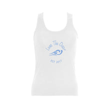 Load image into Gallery viewer, Loves The Ocean White Blue Tank Top