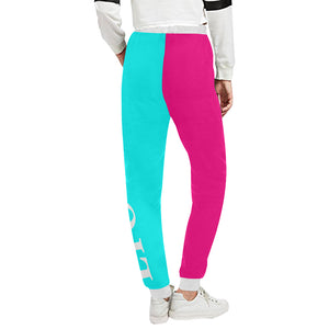 Loves The Ocean Pink Mint Casual Sweatpants