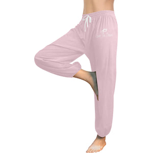 Loves The Ocean Rose White Harem Pants