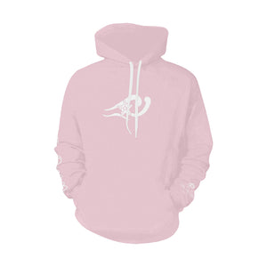 Loves The Ocean Rose White All Over Print Hoodie