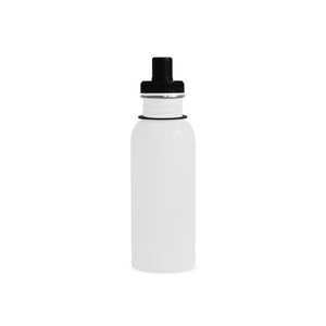 Loves The Ocean White Lightblue Sports Bottle (22 Oz)