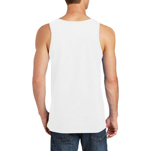 LTO Men White Cotton Tank Top