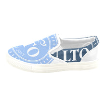 Load image into Gallery viewer, Loves The Ocean LB Slip on Canvas Kids Shoes