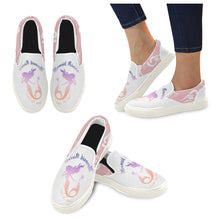 Load image into Gallery viewer, Loves The Ocean Mermaid Slip on Canvas Kids Shoes