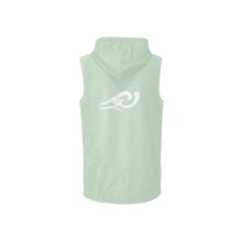 Load image into Gallery viewer, Loves The Ocean All Over Print Full Zip Sleeveless Hoodie