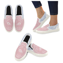 Load image into Gallery viewer, Loves The Ocean Rose LB Slip on Canvas Kids Shoes