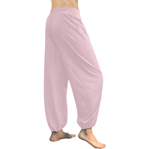 Loves The Ocean Rose White Harem Pants