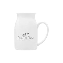 Load image into Gallery viewer, Loves The Ocean Darkgrey Milk Cup Large 15.2 Oz