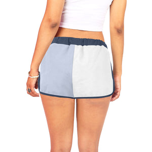 Loves The Ocean White LB All Over Print Casual Shorts