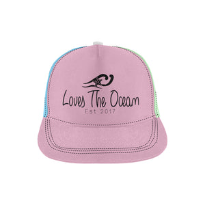 Loves The Ocean Multicolor All Over Print Cap