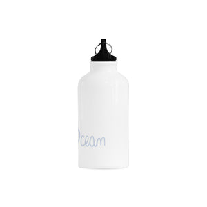 Loves The Ocean White LB Sports Bottle (13.5 Oz)