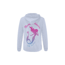 Load image into Gallery viewer, Loves The Ocean Girls All Over Print Full Zip Hoodie