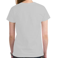 Load image into Gallery viewer, Loves The Ocean White Pink Cotton T-Shirt