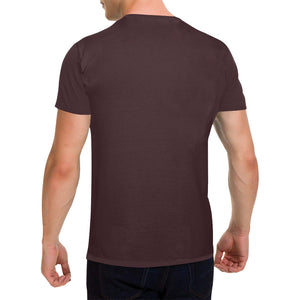 LTO Men Brown Black T-Shirt