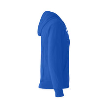 Load image into Gallery viewer, LTO Men Blue White Hooded Sweatshirt