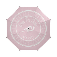 Load image into Gallery viewer, Loves The Ocean Rose Semi-Automatic Foldable Umbrella