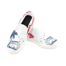 Load image into Gallery viewer, Loves The Ocean VW Slip On Canvas Kid&#39;s Shoes