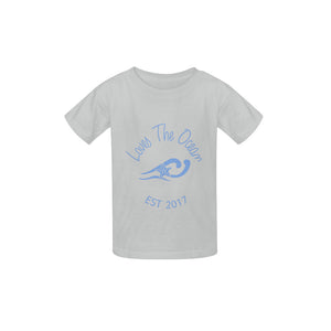 Loves The Ocean White Blue Classic T-Shirt