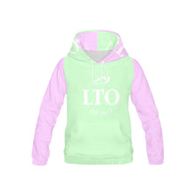 Load image into Gallery viewer, Loves The Ocean Mint Lilac Youth All Over Print Hoodie