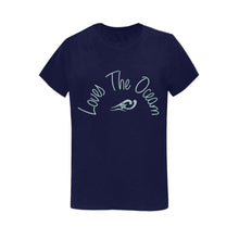 Load image into Gallery viewer, Loves The Ocean Navy LB T-Shirt