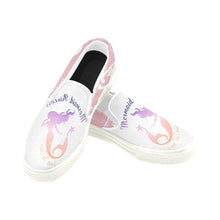 Load image into Gallery viewer, Loves The Ocean Mermaid Slip on Canvas Kids Shoes