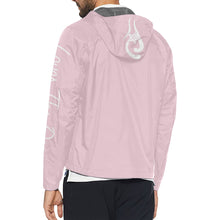 Load image into Gallery viewer, Loves The Ocean Rose  All Over Print  Hooded Unisex Windbreaker