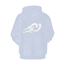 Load image into Gallery viewer, Loves The Ocean Lb White All Over Print Hoodie