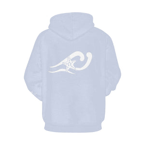 Loves The Ocean Lb White All Over Print Hoodie