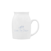 Load image into Gallery viewer, Loves The Ocean White Lightblue Cup (10.3 Oz)