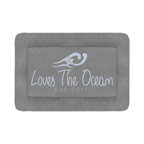 Loves The Ocean Grey Lightblue Dog Bed 54