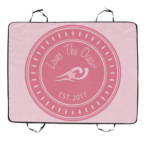 Loves The Ocean Rose Pink Pet Pad 55" x 43"