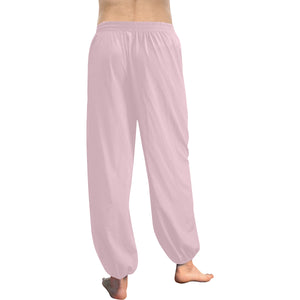 Loves The Ocean Rose White Harem Pants