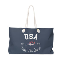 Load image into Gallery viewer, Loves The Ocean USA Limited Edition Weekender Bag