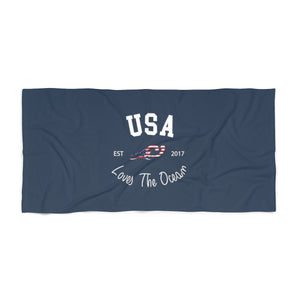 Loves The Ocean USA Limited Edition Beach Towel