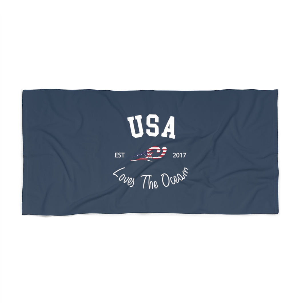 Loves The Ocean USA Limited Edition Beach Towel