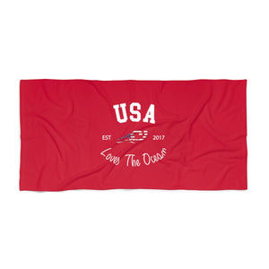 Loves The Ocean USA Limited Edition Beach Towel