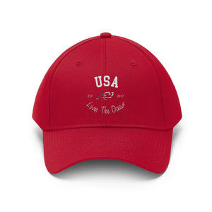 Loves The Ocean USA Limited Edition Unisex Twill Hat