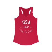 Load image into Gallery viewer, Loves The Ocean USA Limited Edition Women&#39;s Racerback Tank