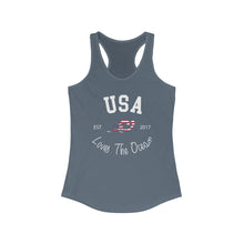 Load image into Gallery viewer, Loves The Ocean USA Limited Edition Women&#39;s Racerback Tank