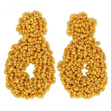 Load image into Gallery viewer, Summer Beaded Statement Earrings