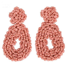 Load image into Gallery viewer, Summer Beaded Statement Earrings