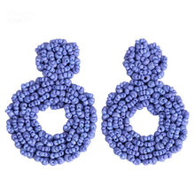 Load image into Gallery viewer, Summer Beaded Statement Earrings